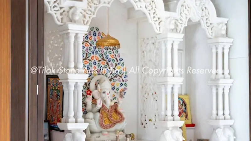marble pooja mandir