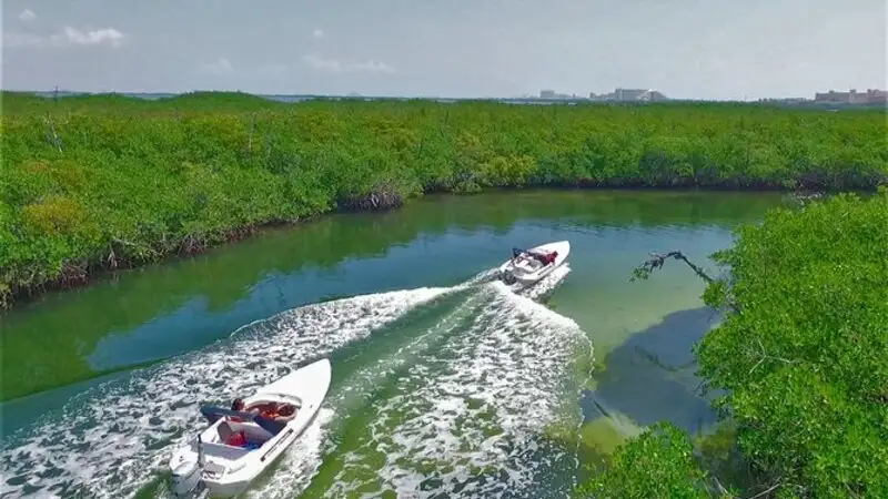 Marina Aquatours Exploring the Caribbean and Nichupté Lagoon